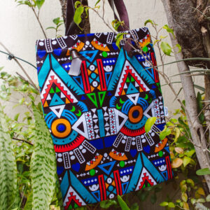 Bolsa Afro Azul