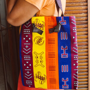 Bolsa Afro Listrada