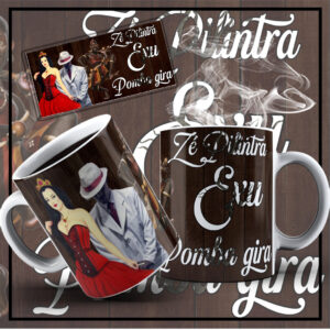 Caneca Zé Pelintra e Pomba Gira