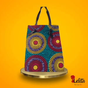 Bolsa Afro Detalhes Circulos