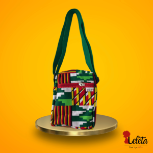 Bolsa Bag Listras Vermelha e Amarela