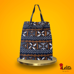 Bolsa Afro detalhes Marrom e Preto
