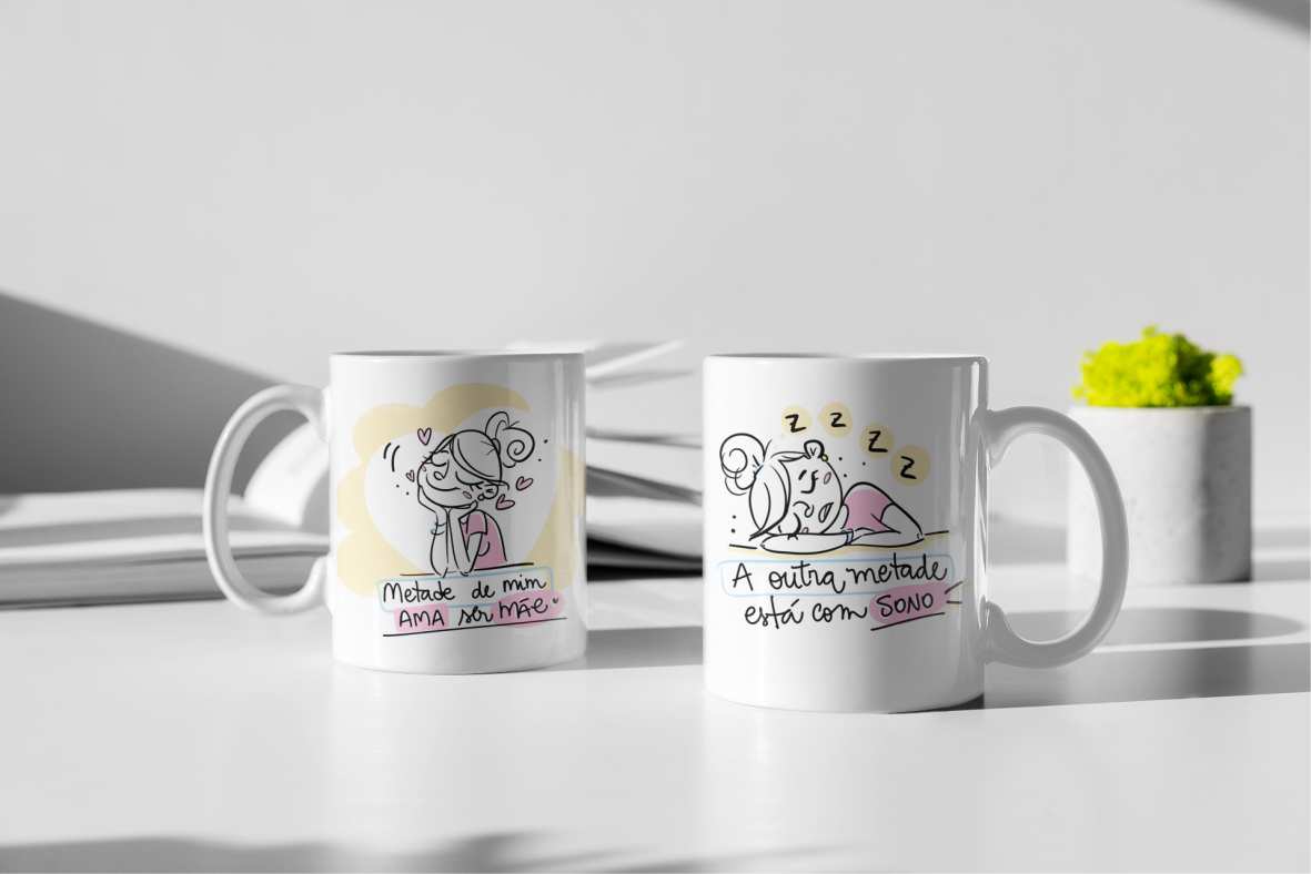 Caneca mãe esforçada
