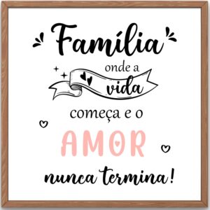 Quadro - Amor e Família